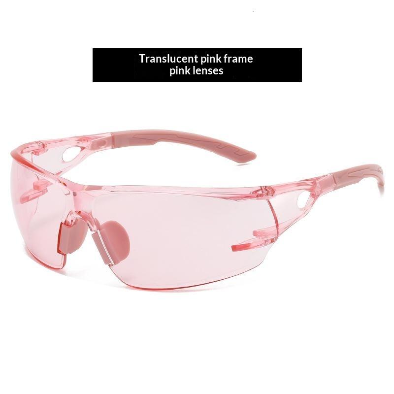 Rimless PC Safety Glasses Anti Pollen Anti Blue Light Multicolor Lightweight Eyewear for Men Women Daily Use