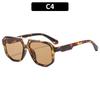 European and American box retro classic double beam pilot sunglasses versatile outdoor sunscreen fashion sunglasses