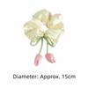 Elastic Material Tulip Headbands Spring Design Flower Elastic Hair Ties  Women Hair Accessories