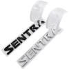 CGANEI1 ABS Car Body Trunk Letter Decal for Nissan SENTRA Logo Auto Sticker Styling Exterior Accessories