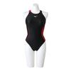Stream Ace Competitive Medium Size FINA Swimming Approved Women's Swimsuit, Cut, N2MA2720, Black/Red, M, (International Federation)