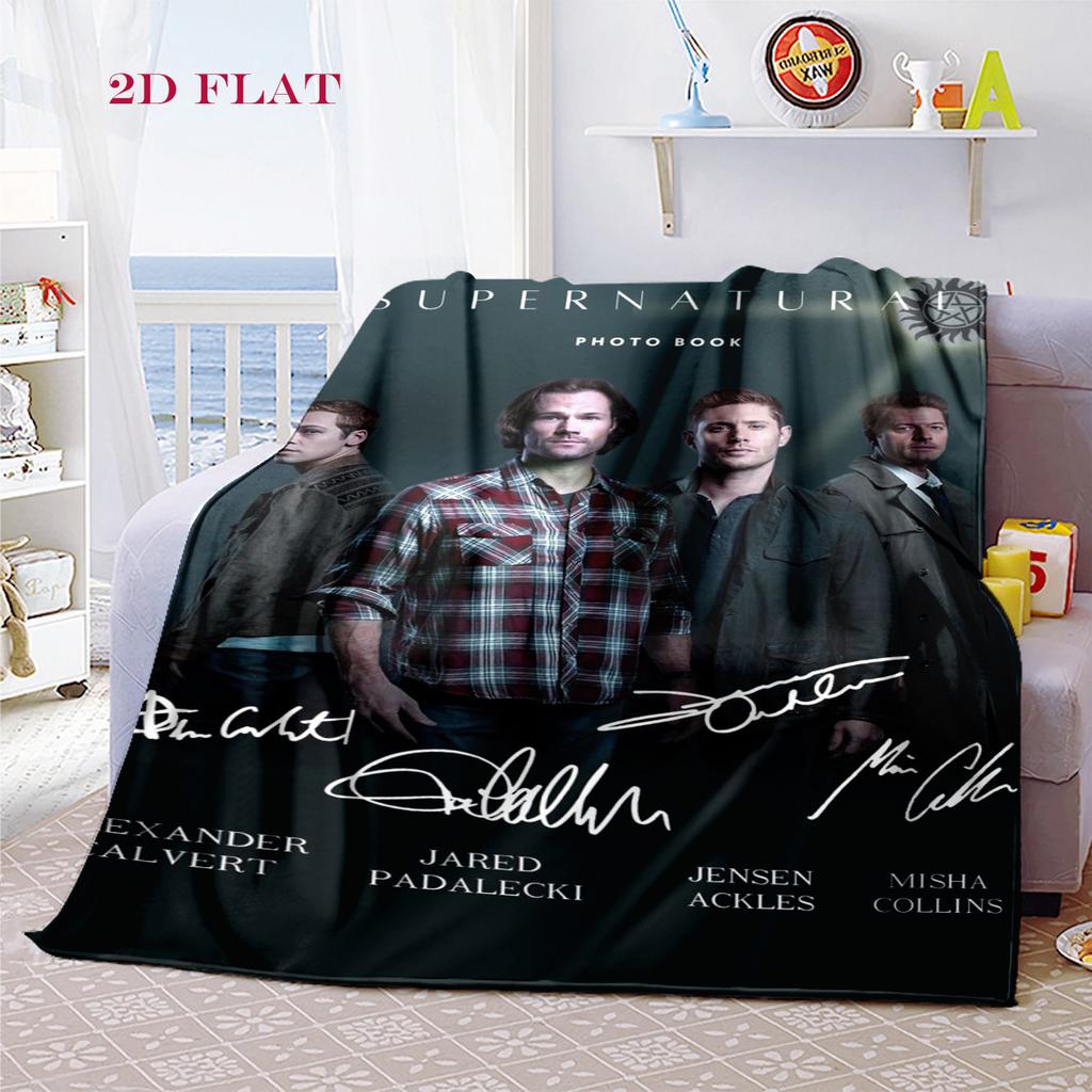 Supernatural Forces Unleashed blanket Soft and comfortable Suitable for all seasons Nap Blanket Office rest blanket bedroom