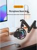 FIFINE Professional Microphone Stand with Shockproof Boom for Desktop Recording