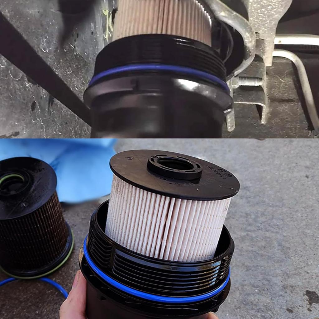 2 Pack TP1015 Fuel Filter Compatible With 2017-2024 Chevy Cruze, Silverado, GMC, Sierra 6.6L & 3.0L Duramax Fuel Filter
