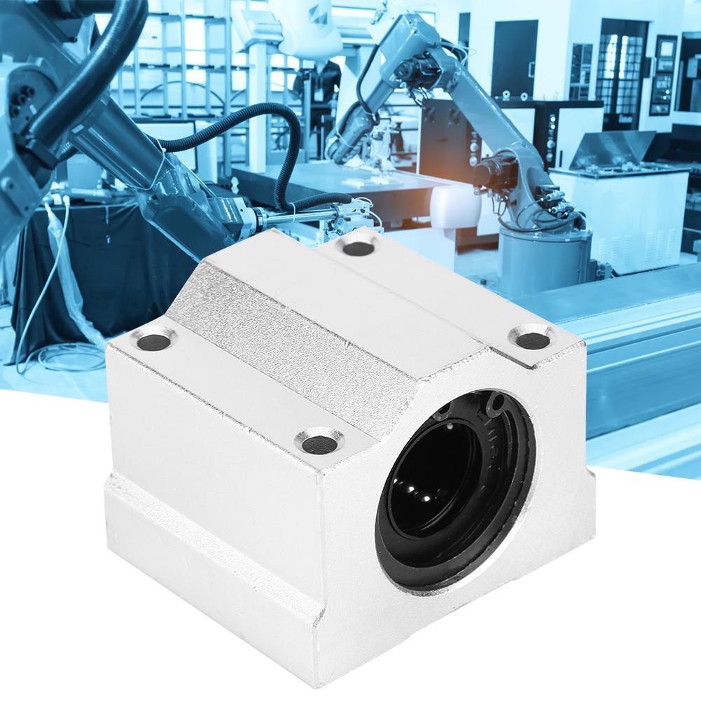 Hilitand SC30UU 30mm Aluminum Linear Motion Ball Bearing Slide Block CNC Linear Unit Easy to Install Hilitand SC30UU 30mm Aluminum Linear Motion Ball Bearing Slide Block CNC Linear Unit Easy to Install