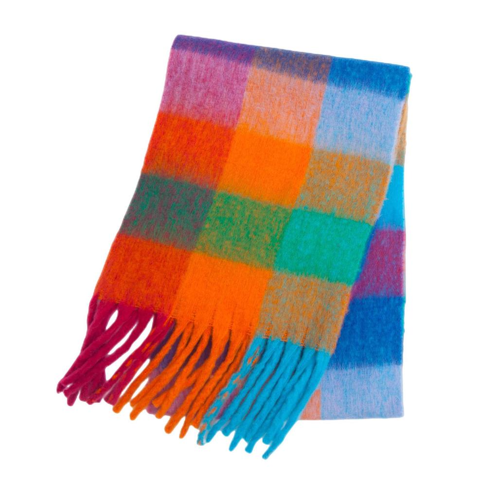 2025 Versatile Women's Korean-Style Cashmere Scarf for Autumn/Winter