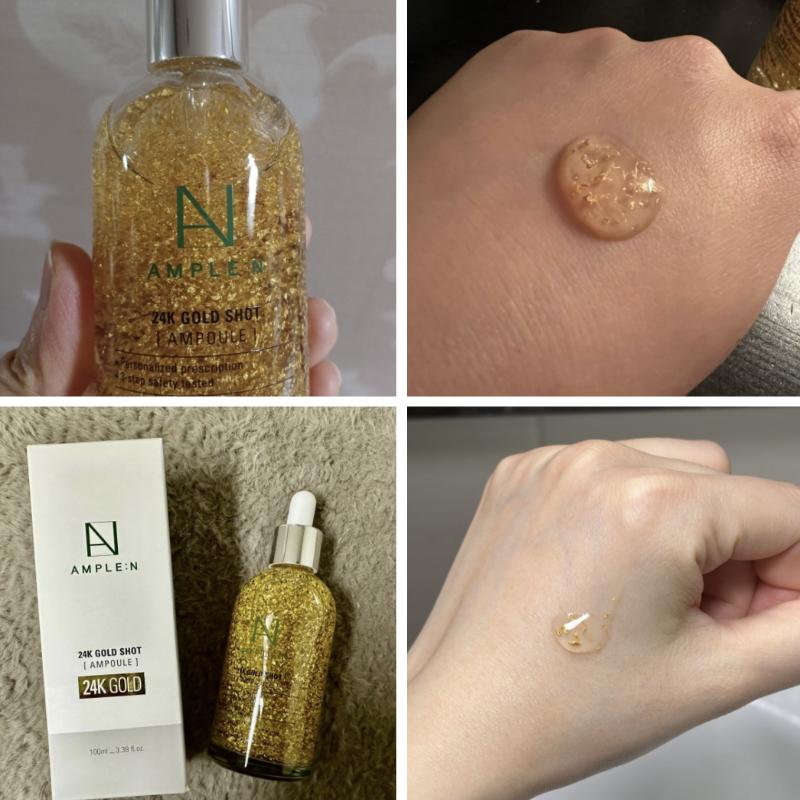 [AMPLE:N] 24K Gold Shot Ampoule 100ml (Large Capacity)/Gold Lifting Seal