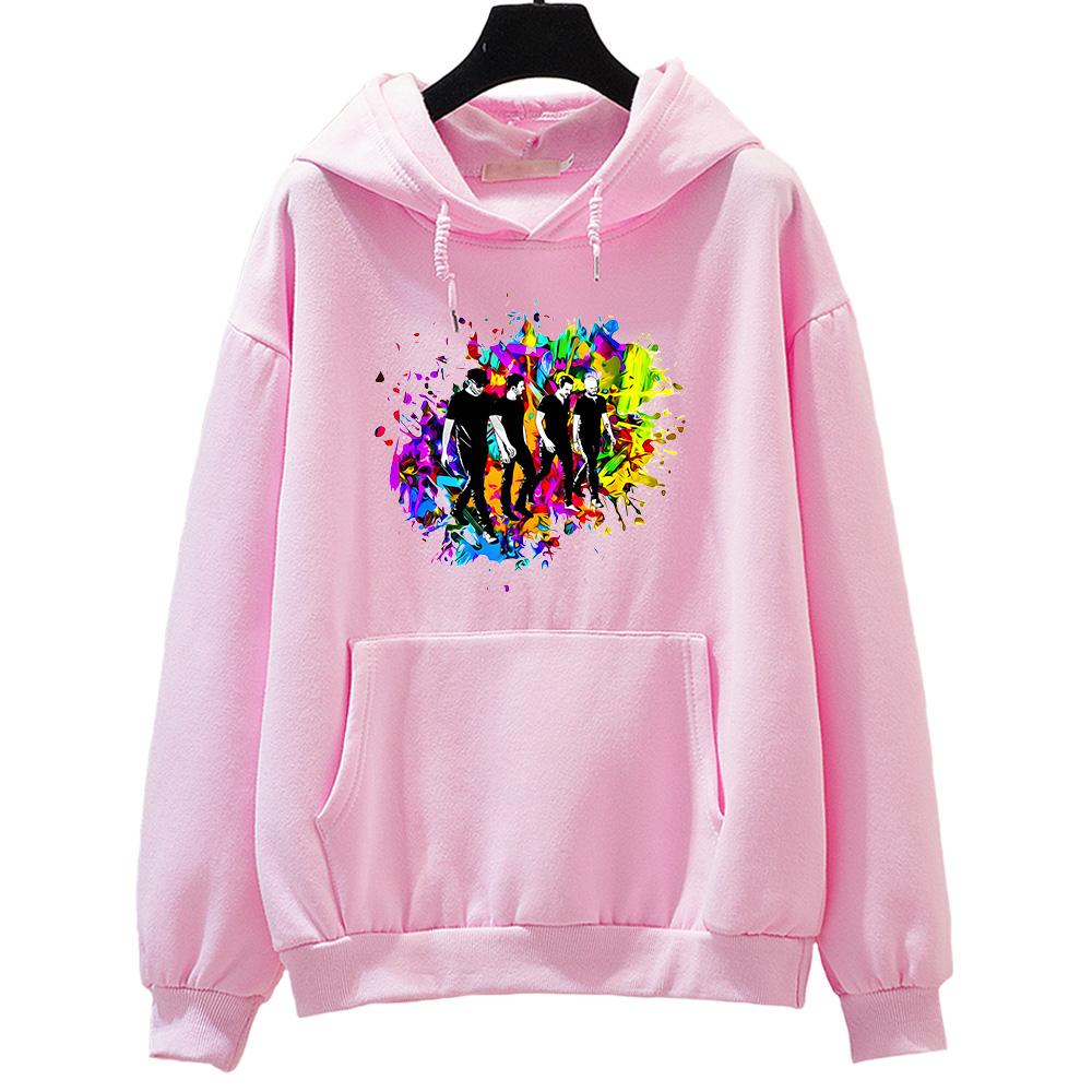 

Толстовки с капюшоном Coldplay Band Tour с графическим принтом, удобная толстовка в стиле хип-хоп с длинными рукавами, готическая одежда, толстовка Sudaderas в стиле гранж L розовый