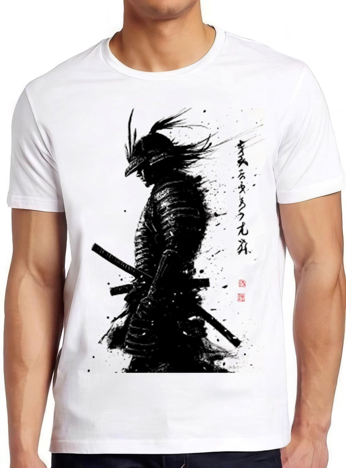 Japanese Samurai Warrior Manga Anime Meme Funny Gift Tee T Shirt 2425 S разноцветный