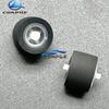 2pcs 10.5x7x1.5mm Pinch Roller Audio Belt Pulley Tape Recorder Cassette Deck Rubber with Axis for SONY Panasonic Stereo Player