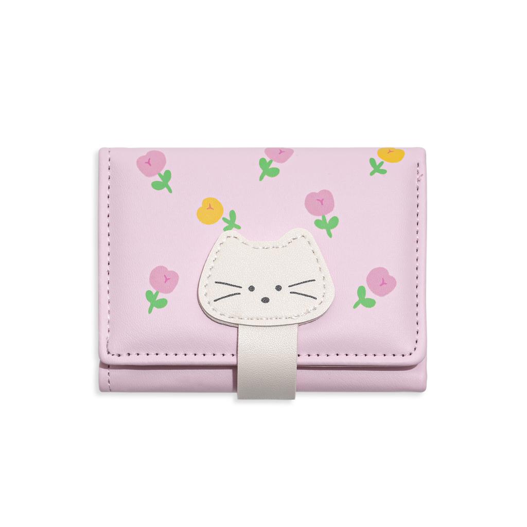Cat Tulip~ Simple Multi-Color 30% Off Change Bag For Women'S High-End Sense Of Simple Flower Wallet