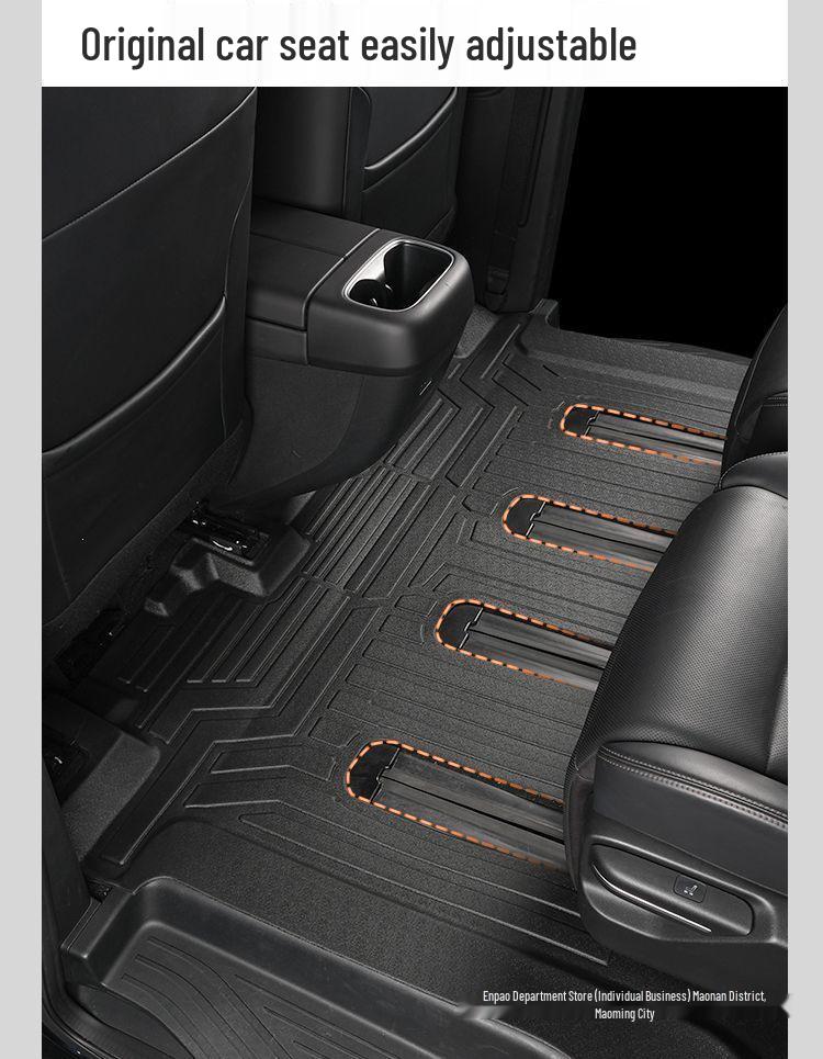 Lynk & Co 900 TPE Floor Mats 2025: Full Coverage Decorative Interior Car Accessories