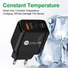 US/UK/EU Plug for QC 3.0 PD USB Charger 20w Type C Fast Charger Power Adapter Travel Phone Charging for Head Accessories