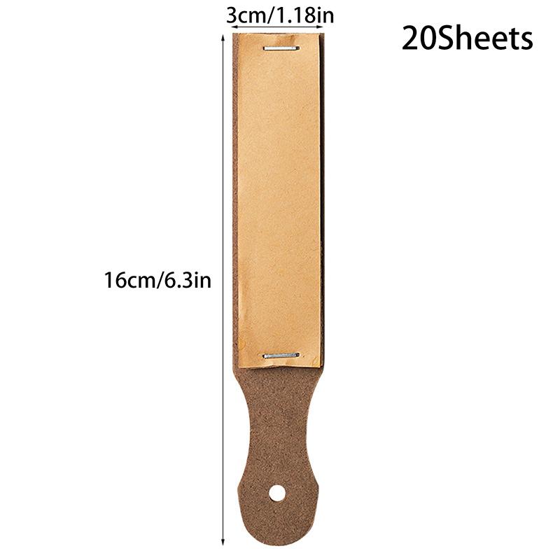 Makeup Eyebrow Pencil Sandpaper Board Grinding Tool Polishing Pen Tip Rub Brush Sharpening Sandpaper Fine Point Makeup Tool