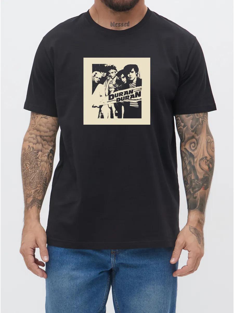 Black Duran Duran rock T-shirt 4XL