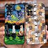 For Xiaomi Redmi Note 11 Case Redmi Note 11S 4G Stylish Candy Painted Cover Soft TPU Phone Case For Redmi Note 11 Pro Plus Shell