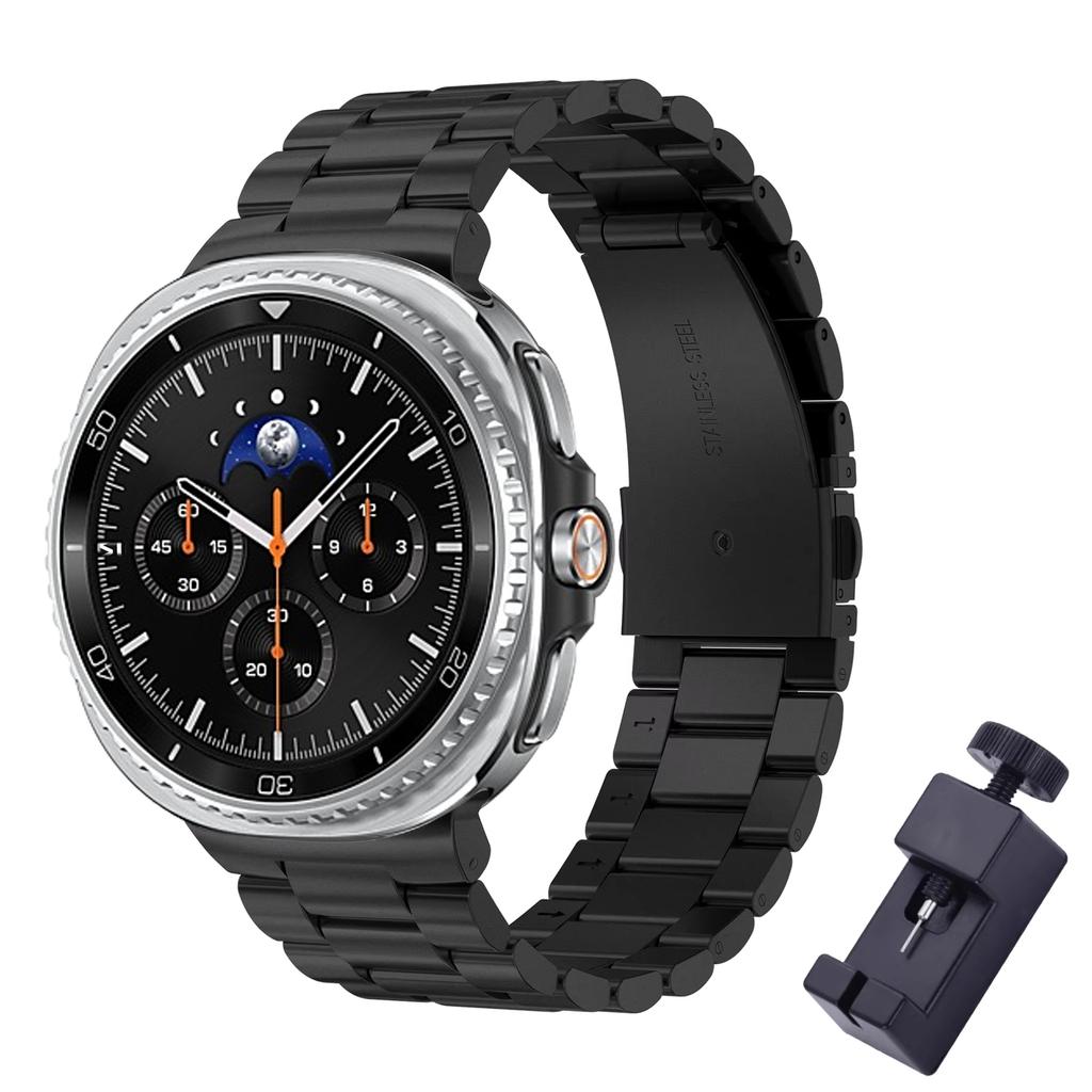 Stainless Steel Band For Samsung Galaxy watch 8 classic 46mm 44mm 40mm Metal belt Link Bracelet correa Galaxy watch 8 Straps