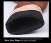Plus Size 2020 Women's Long Leather Boots - Solid Color, Pleated, High-top, European Style