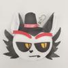 New Hazbin Hotel Evil Boss Clown Keychain Plush Toy