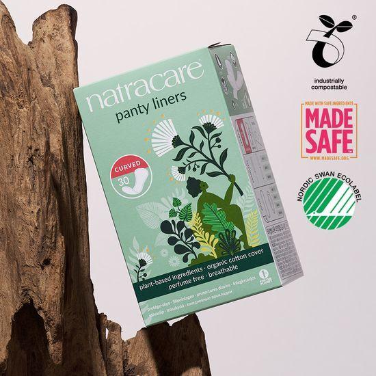

NATRACARE Panty Liner Curved 30P