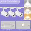 Spot Led Track Light 220V Ceiling Light COB Spotlight Rail Lamp Fixture for Living Room Clothing Store Full Set Track Lighting