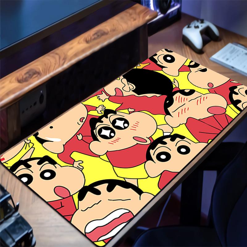 Anime Ccrayon Shinchan Mouse Pad Gamer Keyboard Pad Desk Mouse Mat Carpet Rubber Tapis Souris Gaming Notbook PC Mousepad