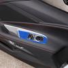 Blue Carbon Fiber Door Window Switch Lift Sticker Trim For Corvette C8 Z51 20-25