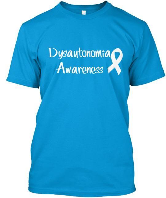 Dysautonomia Awareness T-Shirt Made in the USA Size S to 5XL Unisex T-Shirt S