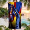 Asciugamano da Spiaggia Lionel Messi Morbido Microfibra Asciugamano Estivo Asciugatura Rapida Assorbente per Spiaggia Piscina Viaggio