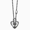 Collana Ciondolo Ingranaggio Rotante Meccanico Retro Punk EDC da Esterno Regalo Creativo da Uomo