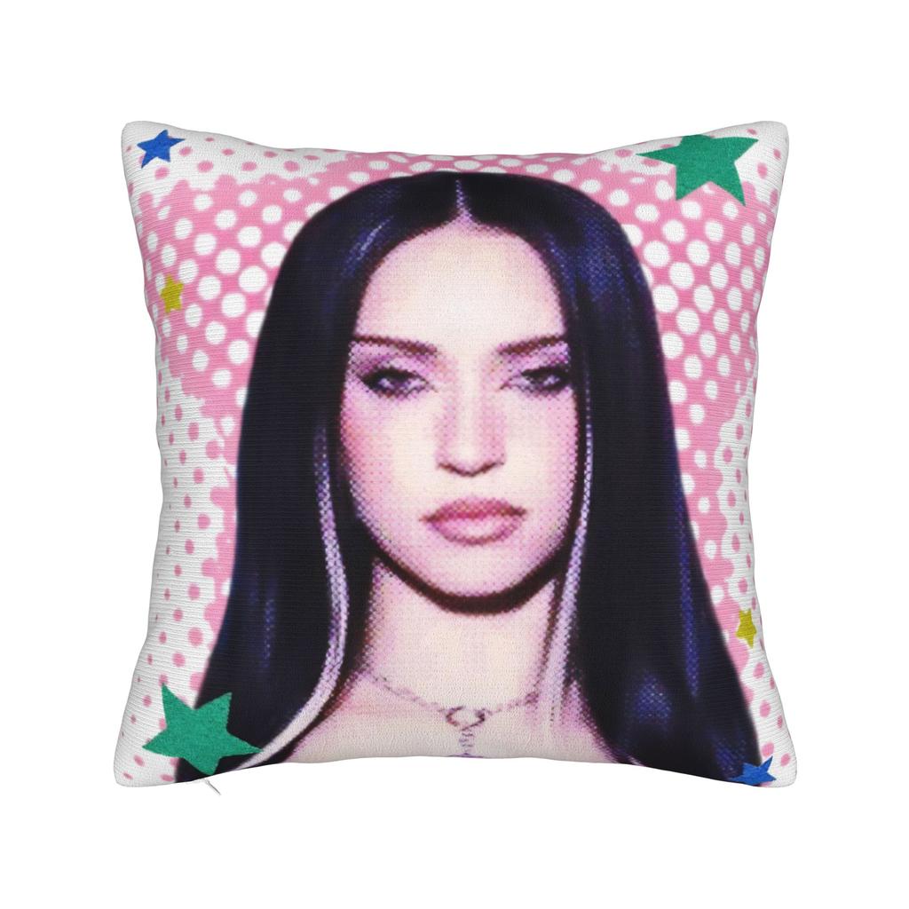 Daniela Katseyes Kpop Girl Group Pillowcase Printed Cushion Cover Gift Throw Pillow Case Cover Home Zipper