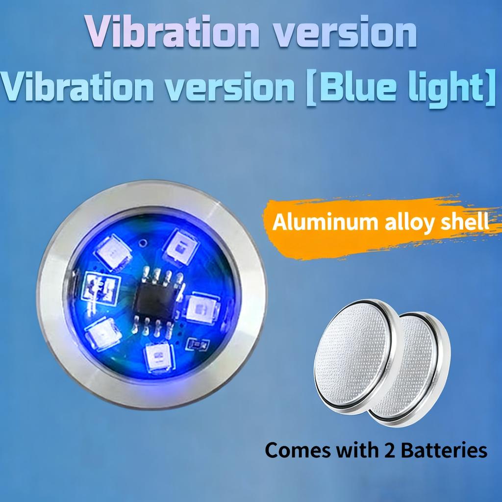 Vibration LED Strobe Light for Car Auto Motorcycle Drone Scooter Anti-collision Warning Lamp Flash Indicator Motorcycle Fog Lamp