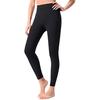 Li Ning Fitness Series Solid Color Yoga Leggings Women Leggings Black AULS056-4