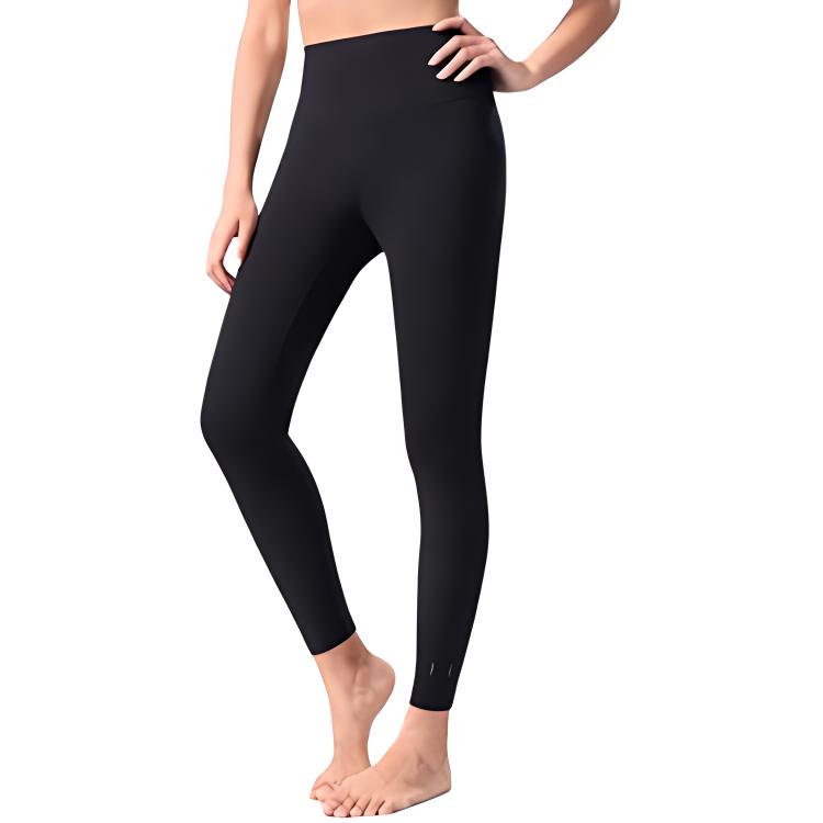 Li Ning Fitness Series Solid Color Yoga Leggings Women Leggings Black AULS056-4