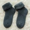 Super Soft Fleece Winter Warm Socks for Women Solid Winter Warm Thicken Coral Plush Socks Thermal Snow Home Sleep Floor Socks