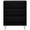 Vidaxl Cabinet, Black, 57X35X70 Cm, Wood-Based Material