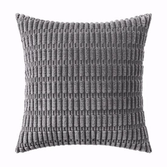 Double-sided Solid Corduroy Pillow Sofa Cushion Lumbar Solid Color Chair Cushion Wheat Ears and Corn Kernels