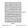 Craft Scrapbooking Stickers Vibrant Vinyl Alphabet Stickers Self-Adhesive Stickers Strong Adhesion For Laptop Decoration Home