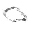 17-Piece Stainless Steel Cookie Cutters: Easter & Ocean Cartoon Series