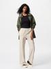Uniqlo Japan Linen Blend Easy Pants Long Length