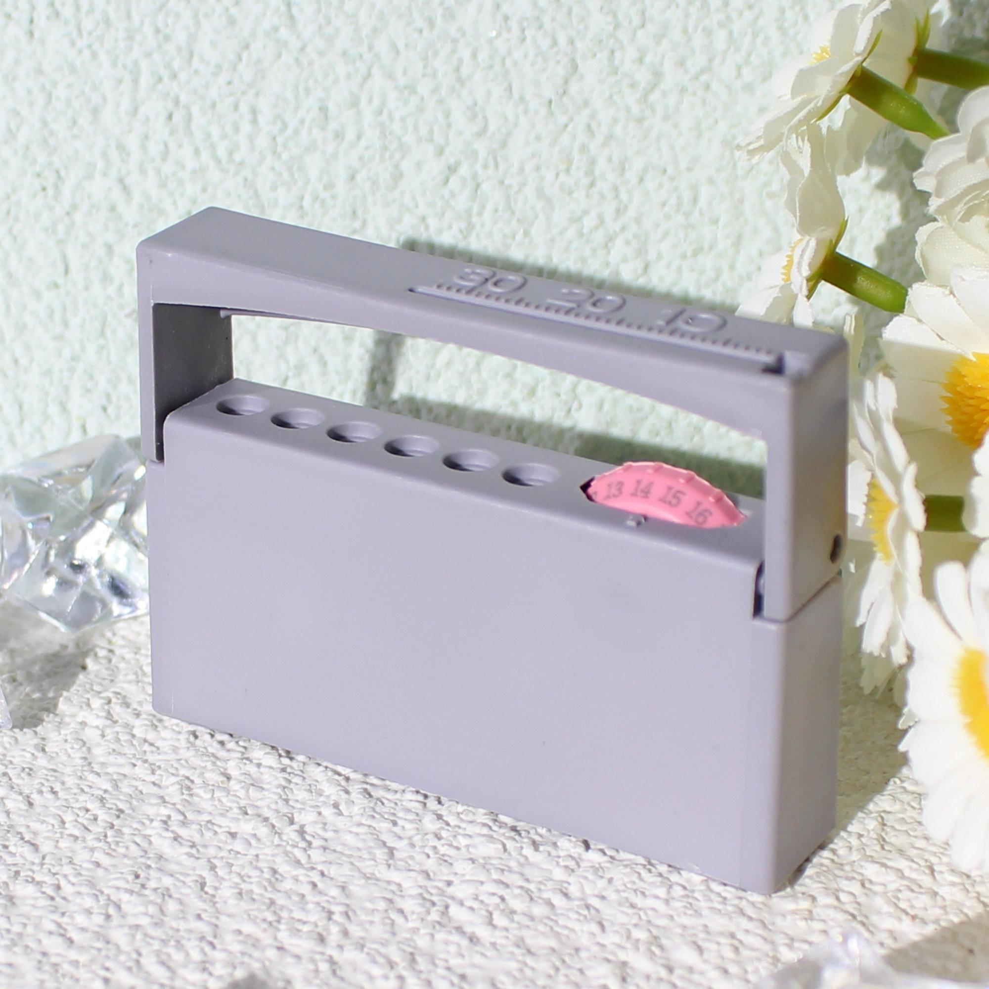 

Durable And Safe Dental Autoclavable Disinfection Endo Files Holder Box For Root Canal Files Instrument 6 Holes Dentist Tool