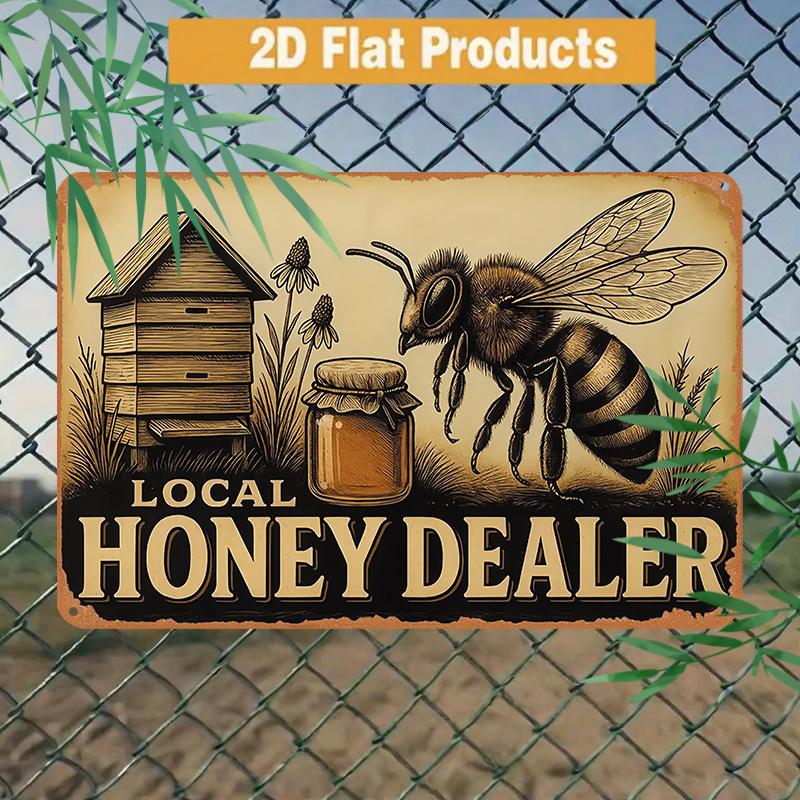 Металлическая настенная табличка 20x30см