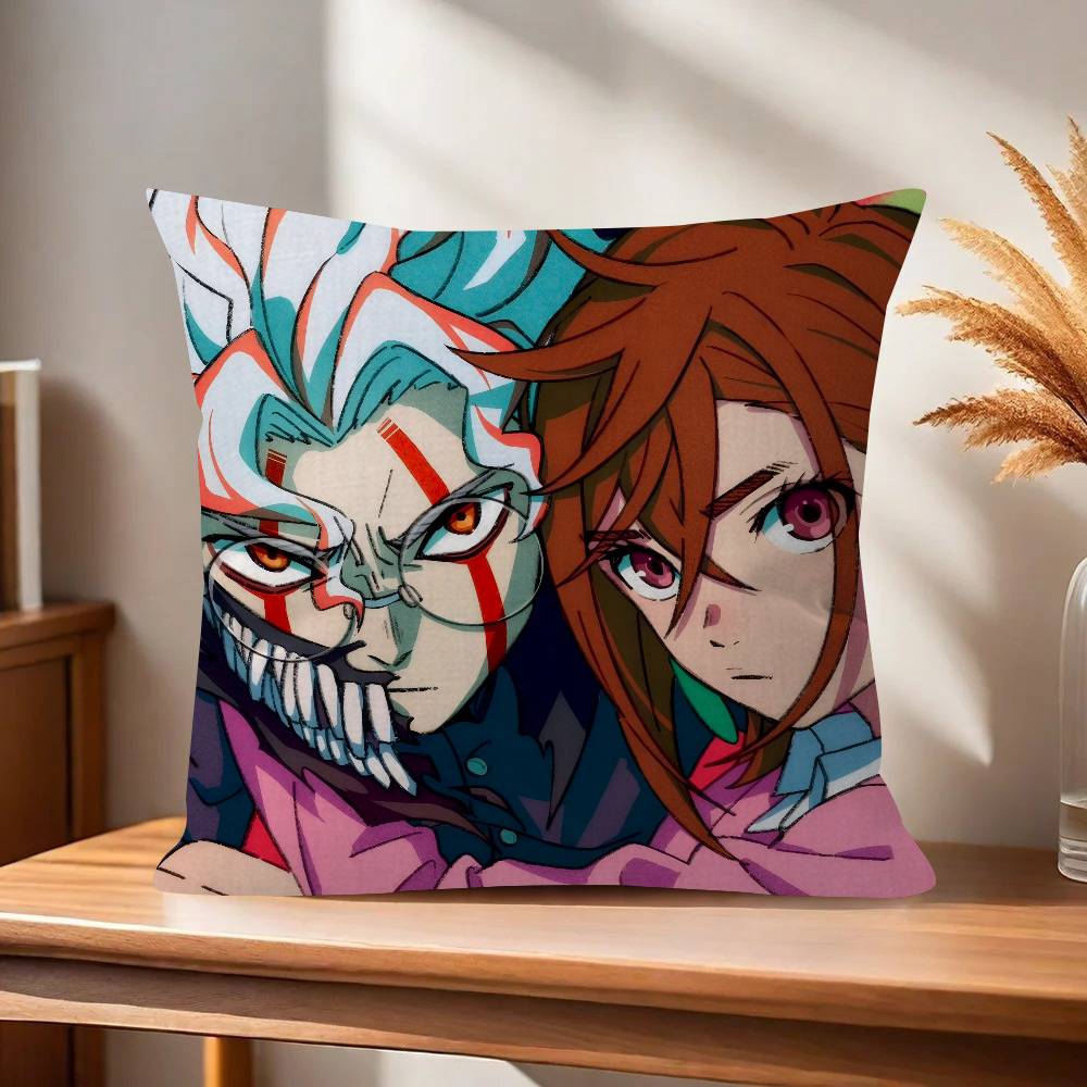 Romantic Anime DDANDADANS Pillow Cover Design Cushion Cover Decor Holiday Decorati