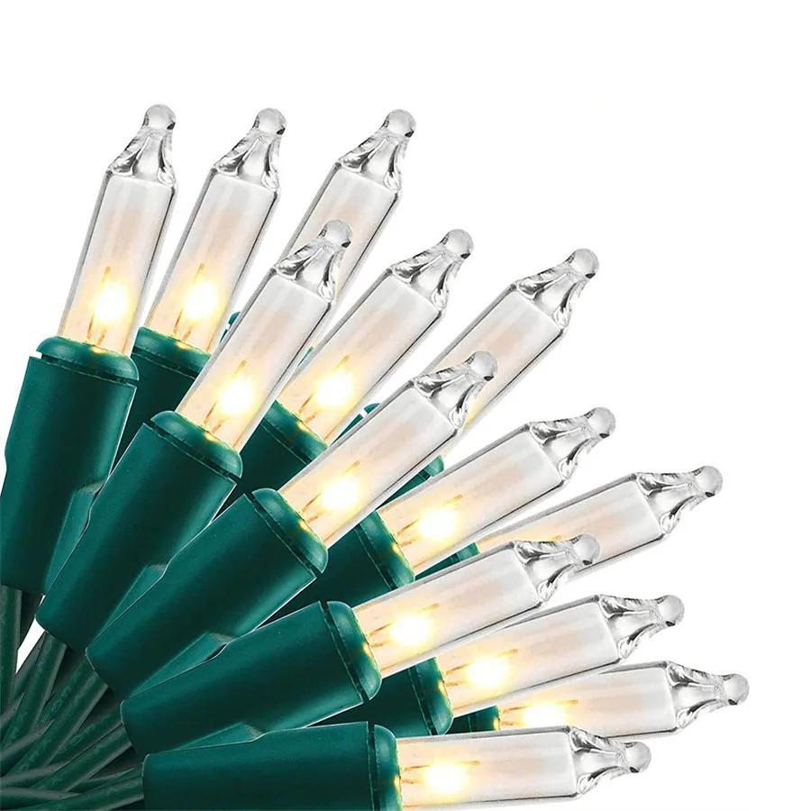 50/100 LED Outdoor String Lights Battery Operated Mini Christmas Fairy Lights Battery Operated 8 Modes for Party Wedding Decor