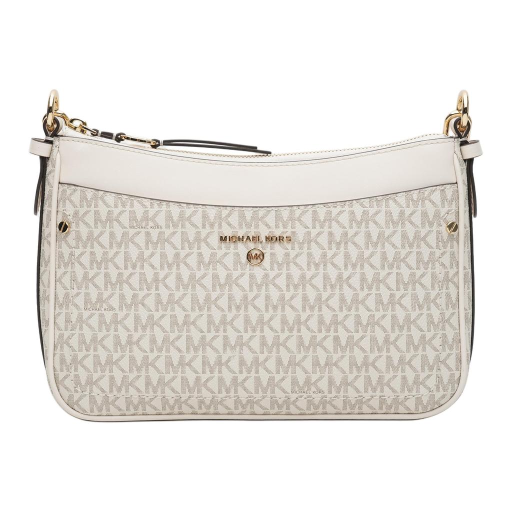 New MICHAEL KORS Jet Set Charm Artificial Leather Shoulder Bag, Portable Crossbody Bag Women's Vanilla White 32S1GT9C8B-VAN-CREAM