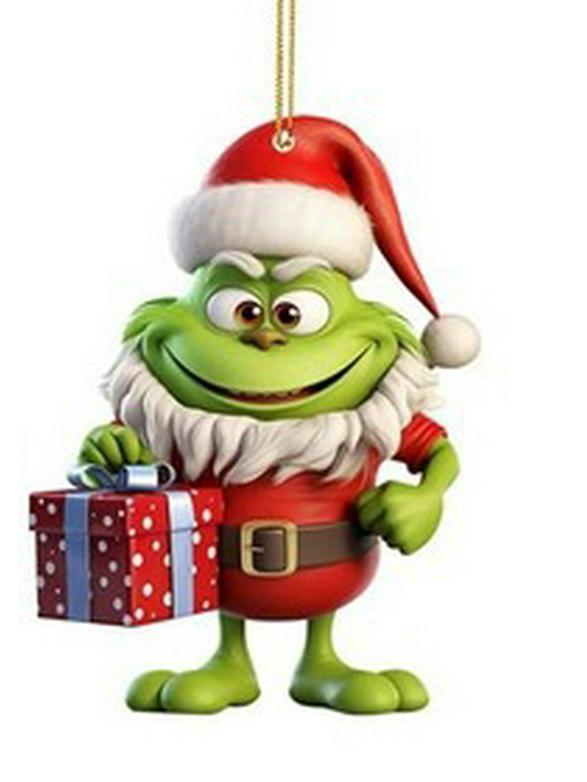 

2025 Acrylic Flat Car & Schoolbag Keychain Pendant Ornament Large 8CM