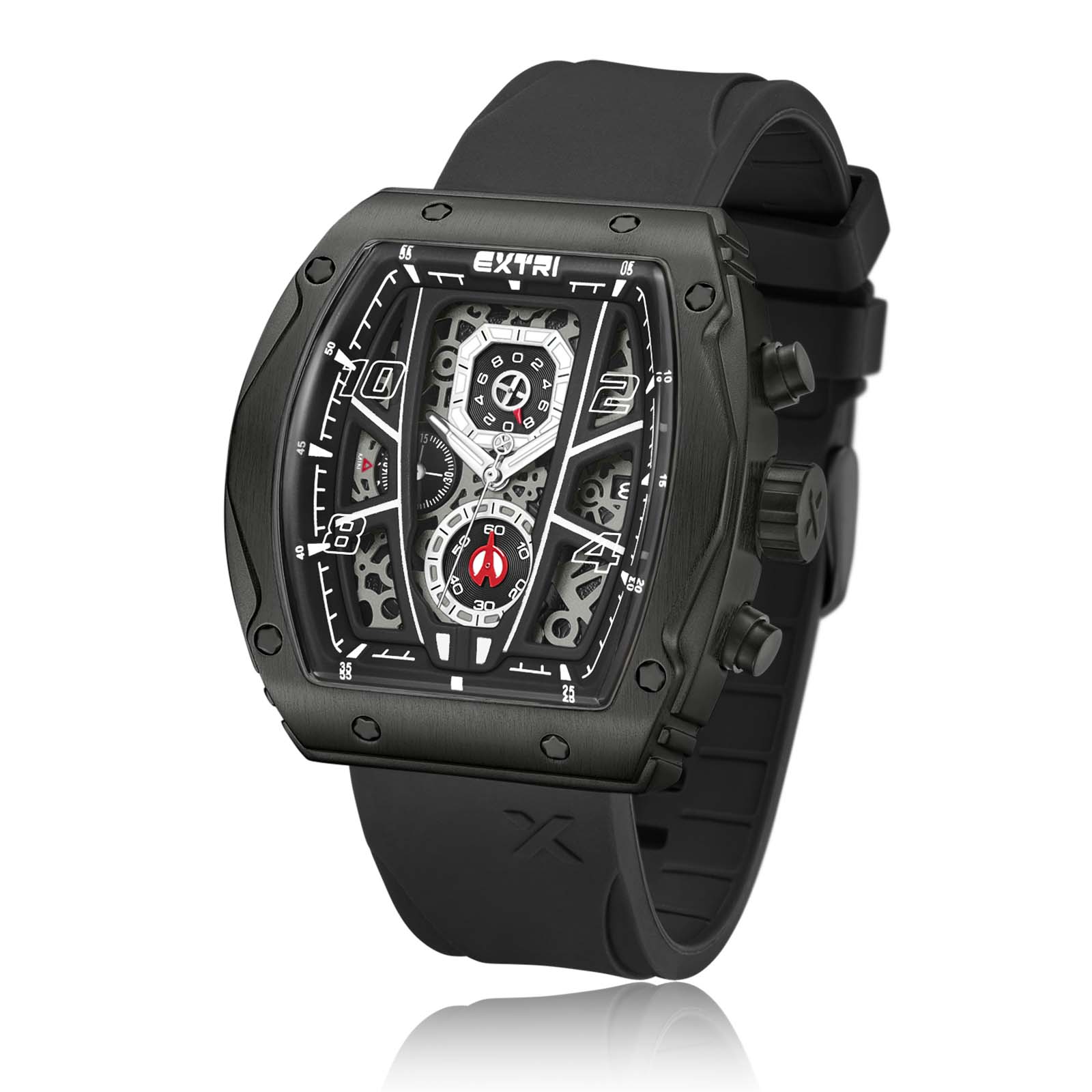 Мужские спортивные часы кварцевые часы мужские часы календарь часы для мужчин часы — фото 13