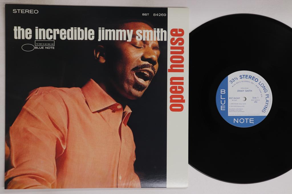 LP Record JIMMY SMITH - Open House BN4269,BST84269 BLUE NOTE 1991 Japan Jazz Used
