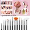 15/45pcs Fine Detail Paint Brush Set - Miniature Paint Brush For Detailing & Art Painting - Acrylic, Watercolor, Oil,Models