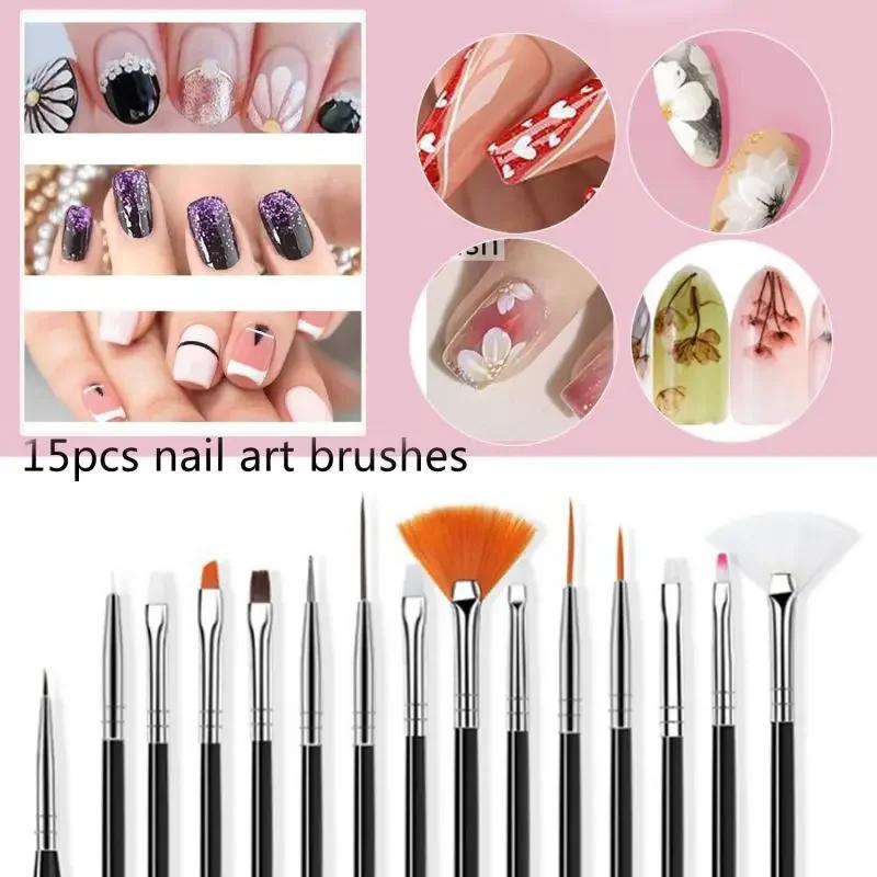 15/45pcs Fine Detail Paint Brush Set - Miniature Paint Brush For Detailing & Art Painting - Acrylic, Watercolor, Oil,Models